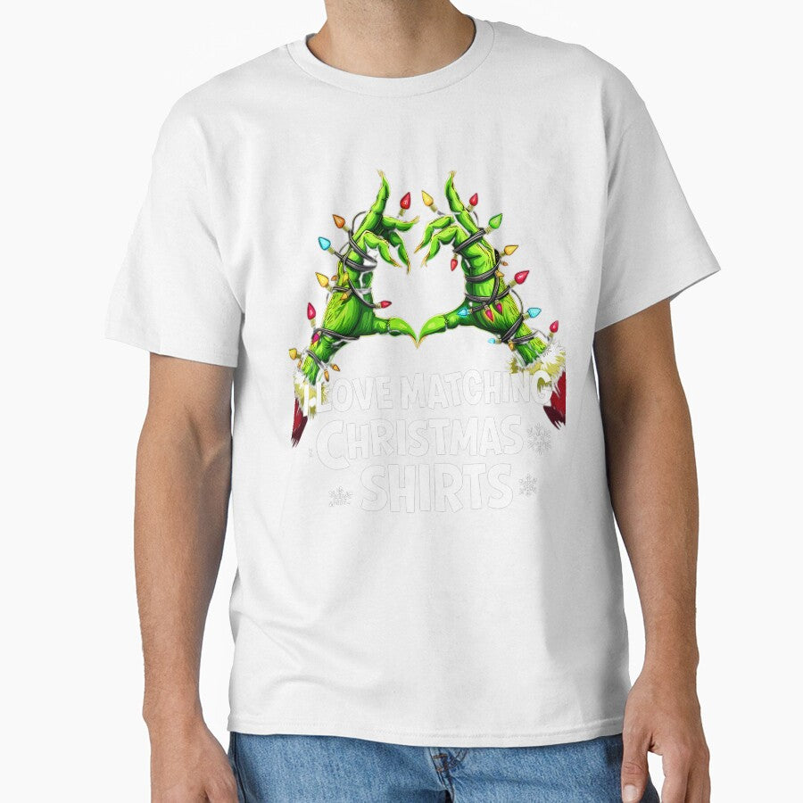 I love matching Christmas shirts merry Christmas 2025 by VividDripCo