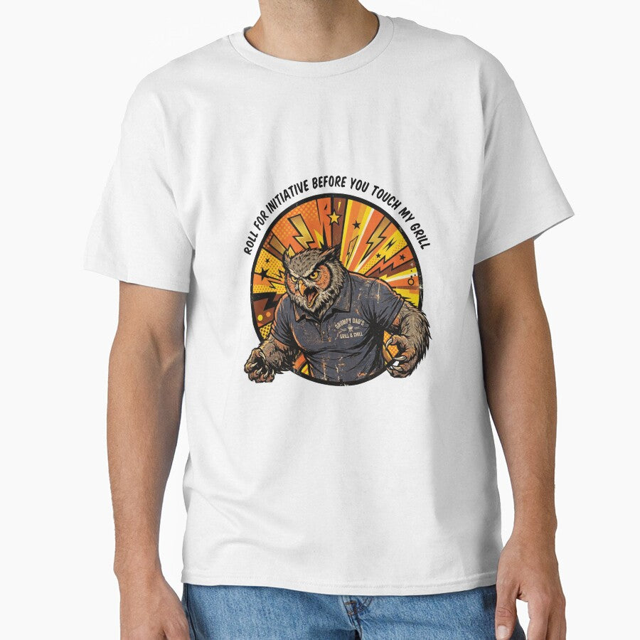 Roll for initiative before you touch my grill by Ink & Void Co.