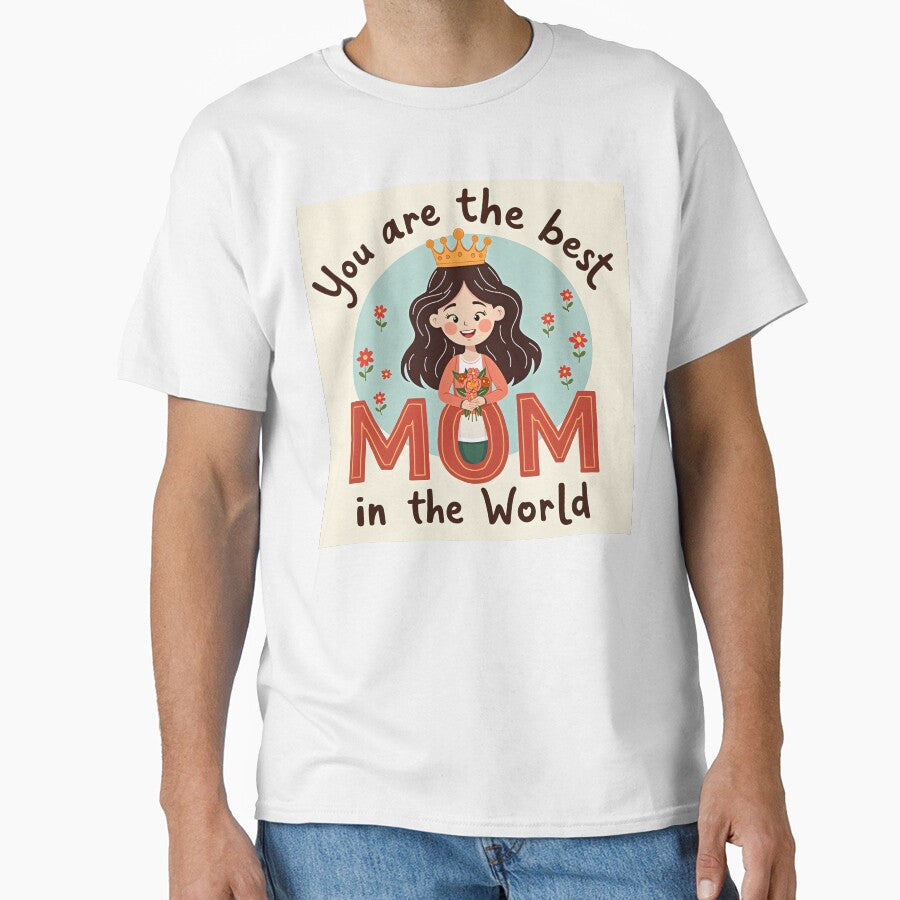 Best Mom in the World by Ajay Creative Studio