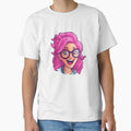 Nerd Girl Face Emoji: Tech-Savvy Chic by Artwyz