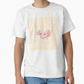 Pastel Axolotl Bubble Friend – Cute Kawaii Amphibian Art – Soft Aesthetic Animal Illustration by MadeByACJ