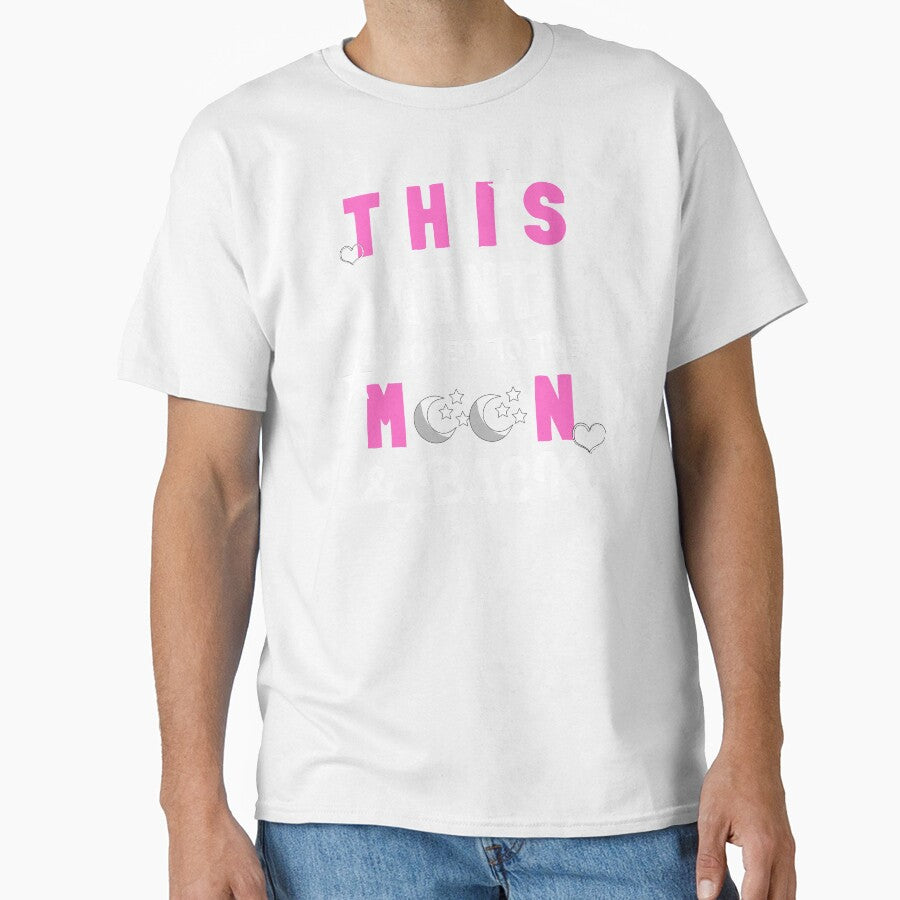 This Aunt Is Loved to the Moon and Back Tshirt by TCCPublishing