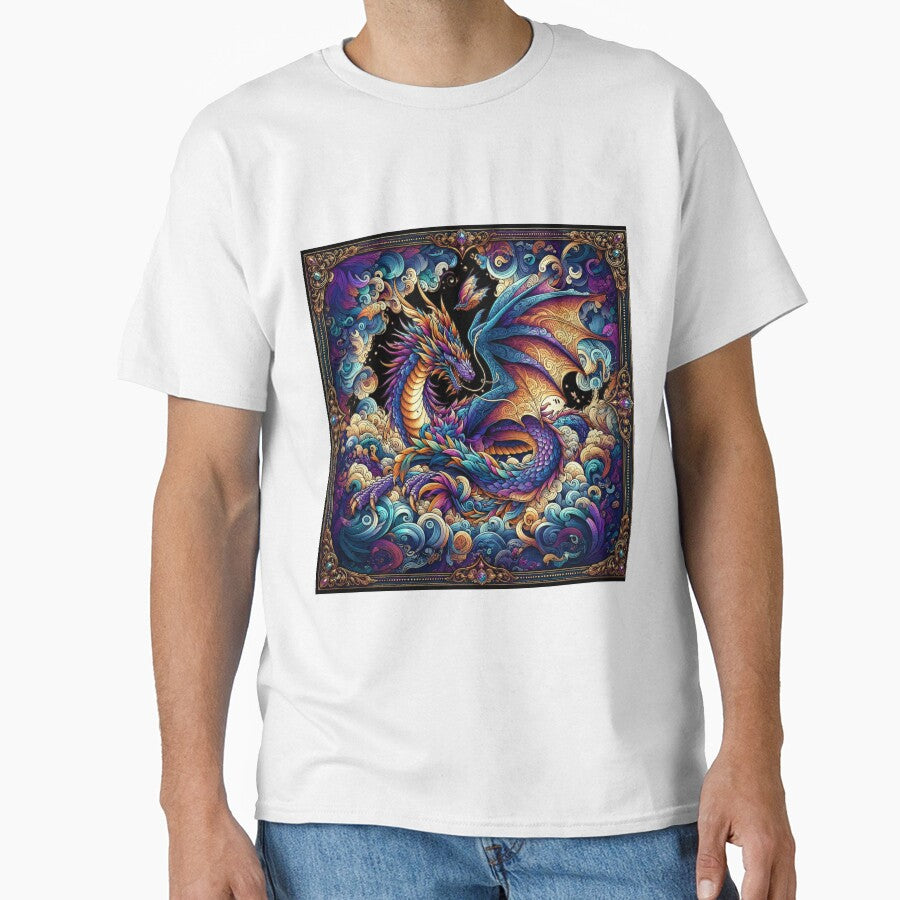 Azure fantasy dragon by NerdiPop