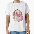Go Retro Vintage Pink Santa Claus by Calymera