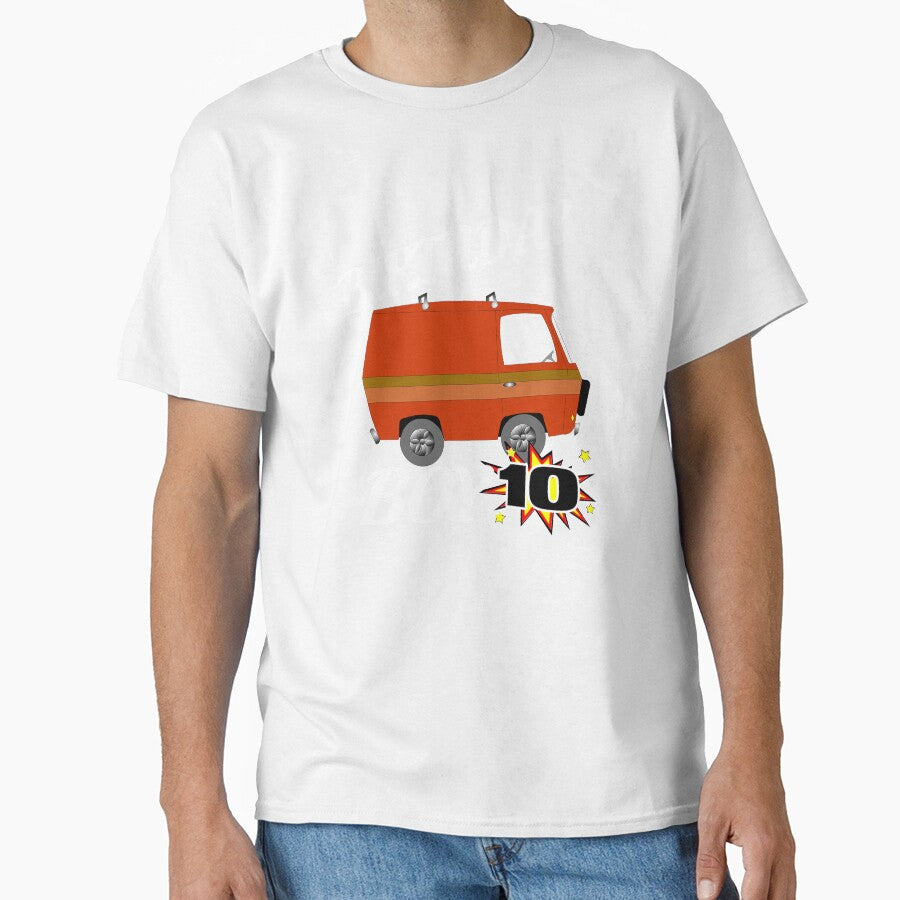 10 Years Old Birthday Design Van GifDesign by drwigglebutts