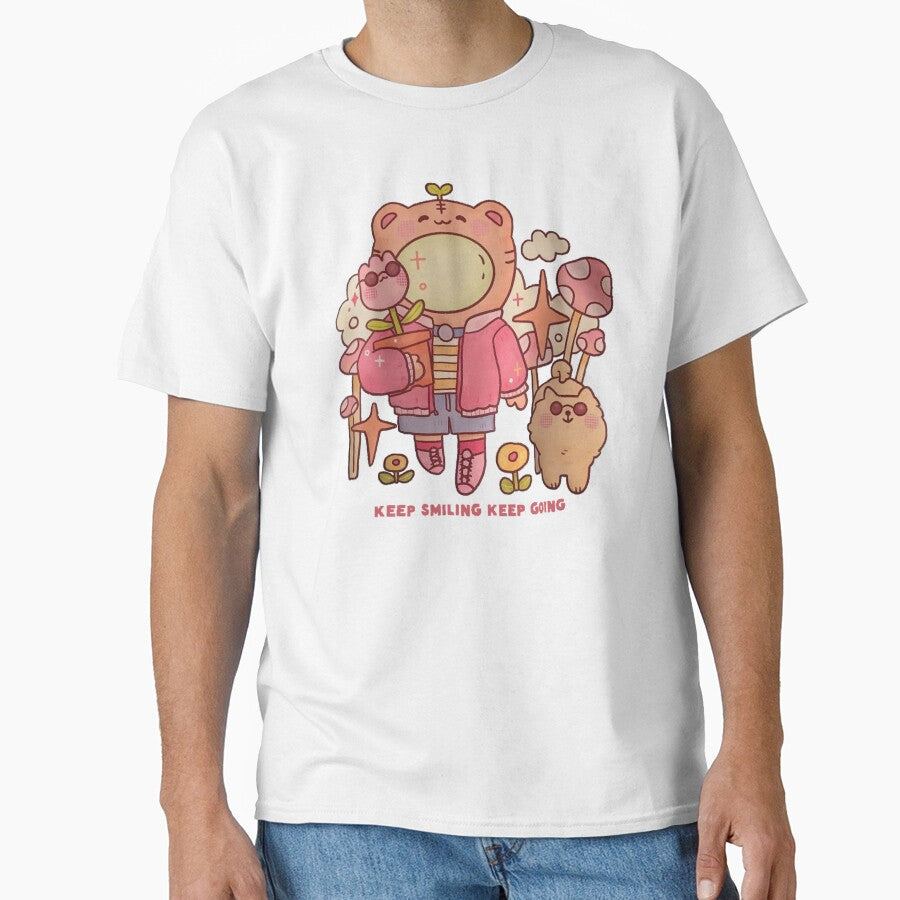 keep smiling keep going by Shop-Style88