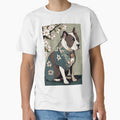 Brown and White dog - Japanese style by KoolArtDistrict