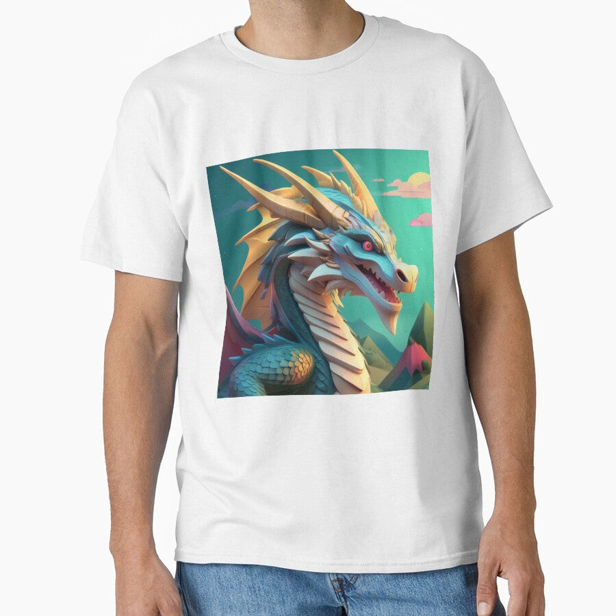 Green cartoon dragon by BAR DEC