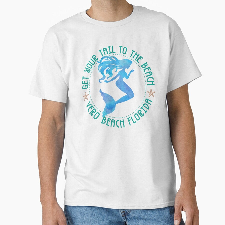 Vero Beach Florida Funny Mermaid by Futurebeachbum