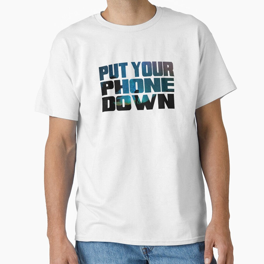 Beautiful Universe Motivational Design Put Your Phone Down by drwigglebutts