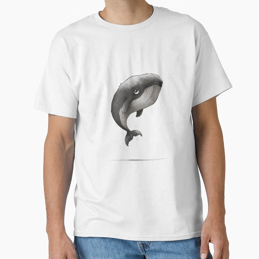 Cute sad whale by WildernessTints