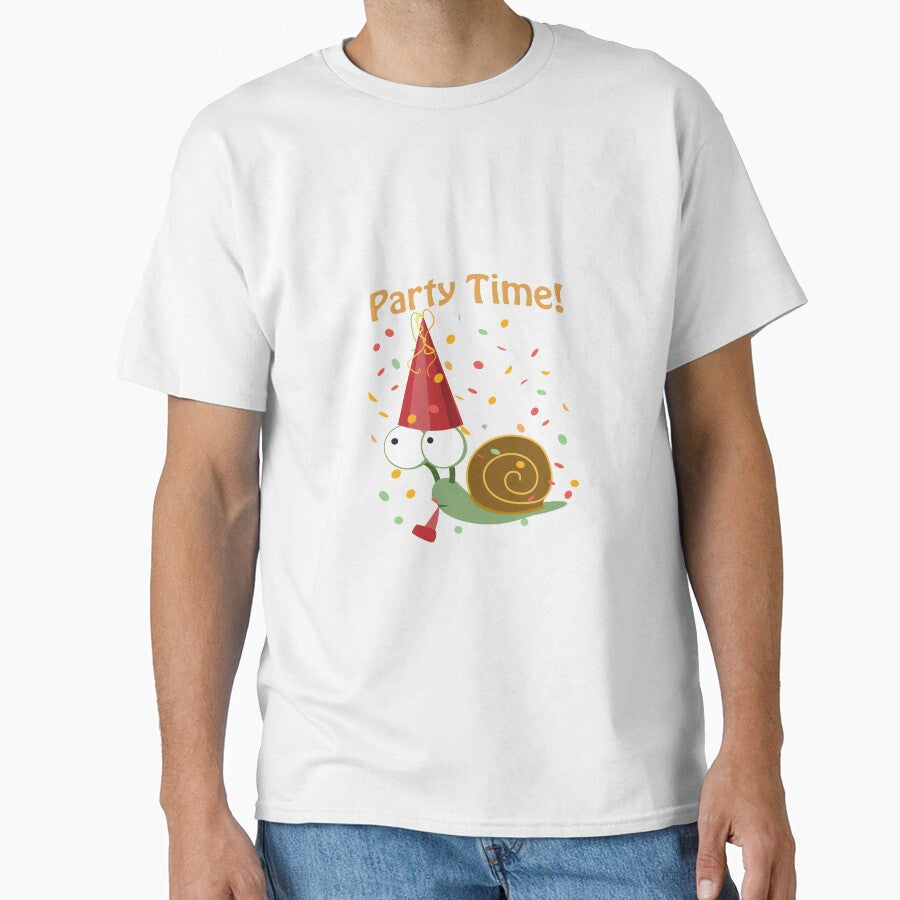 Confetti Party Time Snail by Hedgie Designs