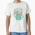 Keep Going Keep Growing Floral Watering Can by artistryglam