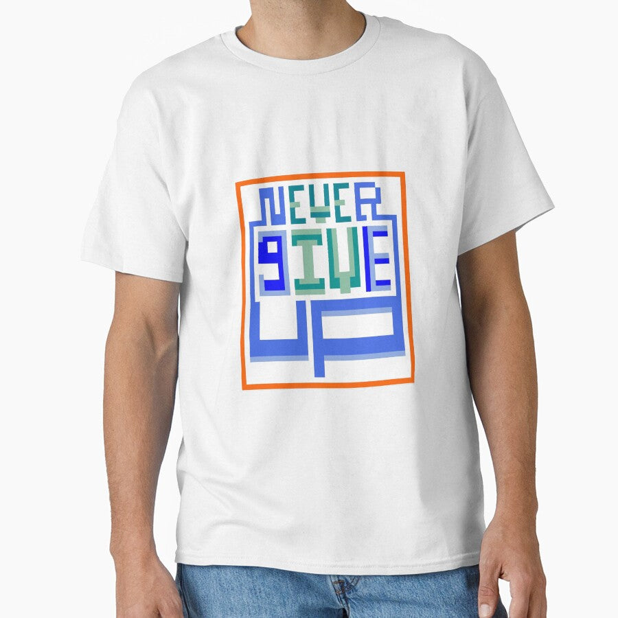 Never give up by Work of art Shop