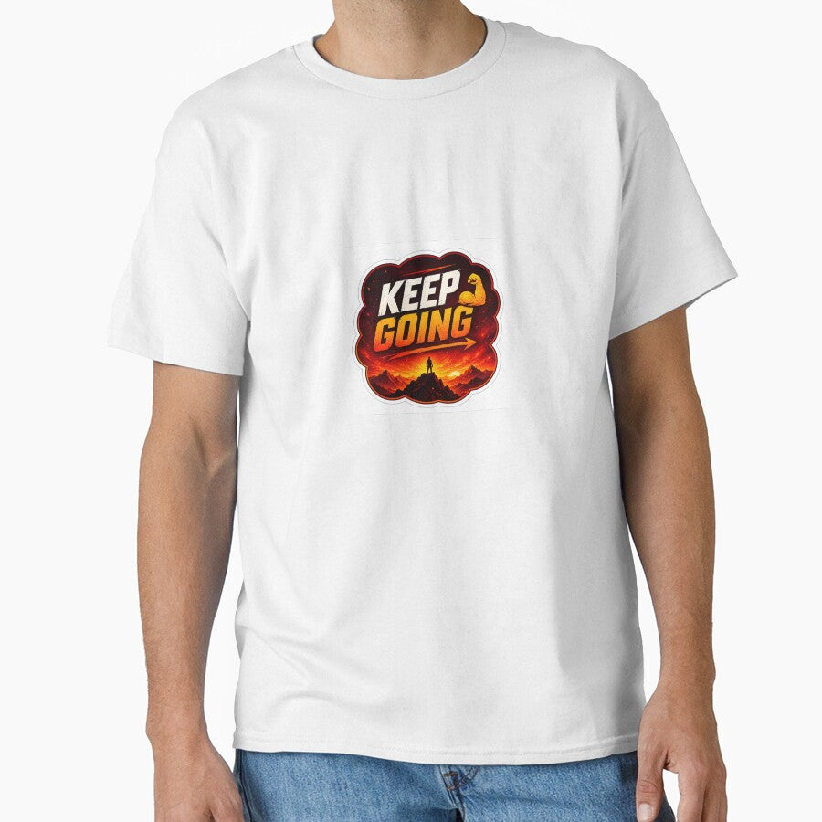 Keep Going Motivational Sticker by Chinnibujji