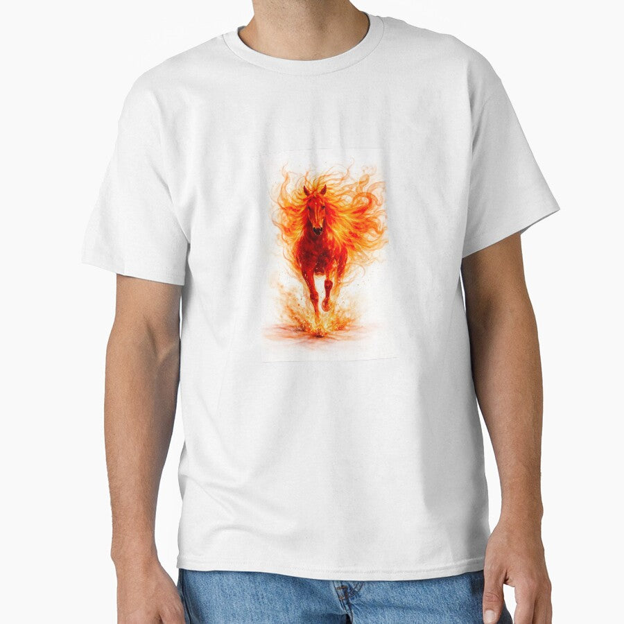 Fire Horse In Motion by Sue Goldberg
