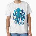 Aqua Blue Octopus by scicilysimonee