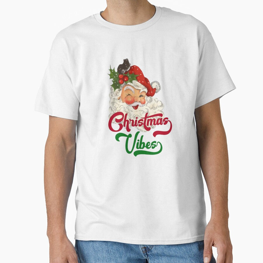 Copy of Retro Vintage Pink Santa Claus, Pink Christmas, Vintage Christmas, Vintage Santa, Retro Christmas by Sophistical