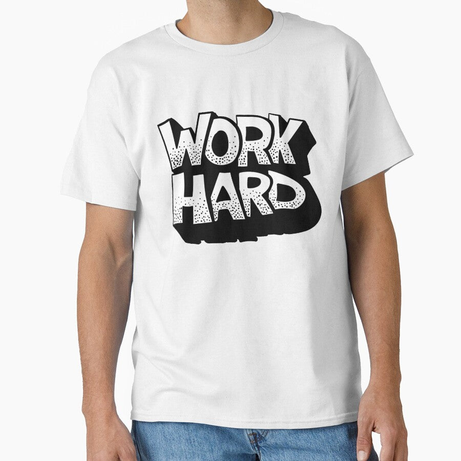 Work Hard Inspirational Type by DavidAlan