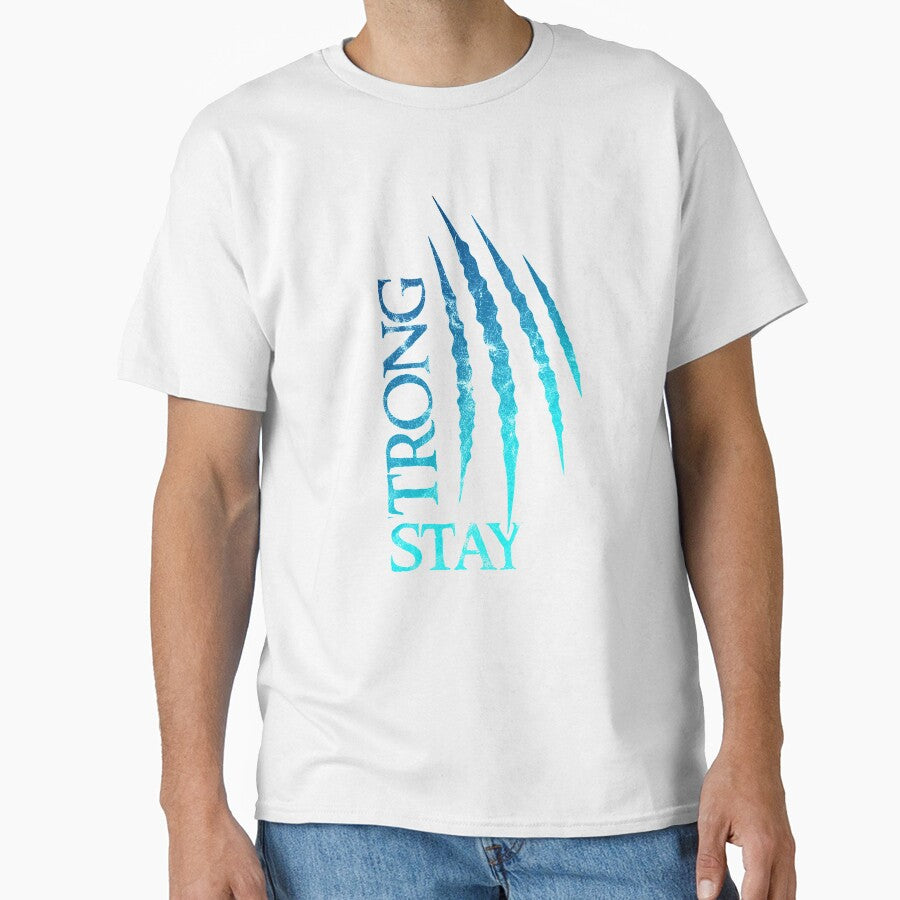 Stay Strong Claws blue. by Designeatore