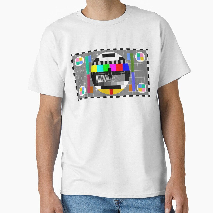 Calibration Test Card, TV monitor film, video geek by Glimmersmith