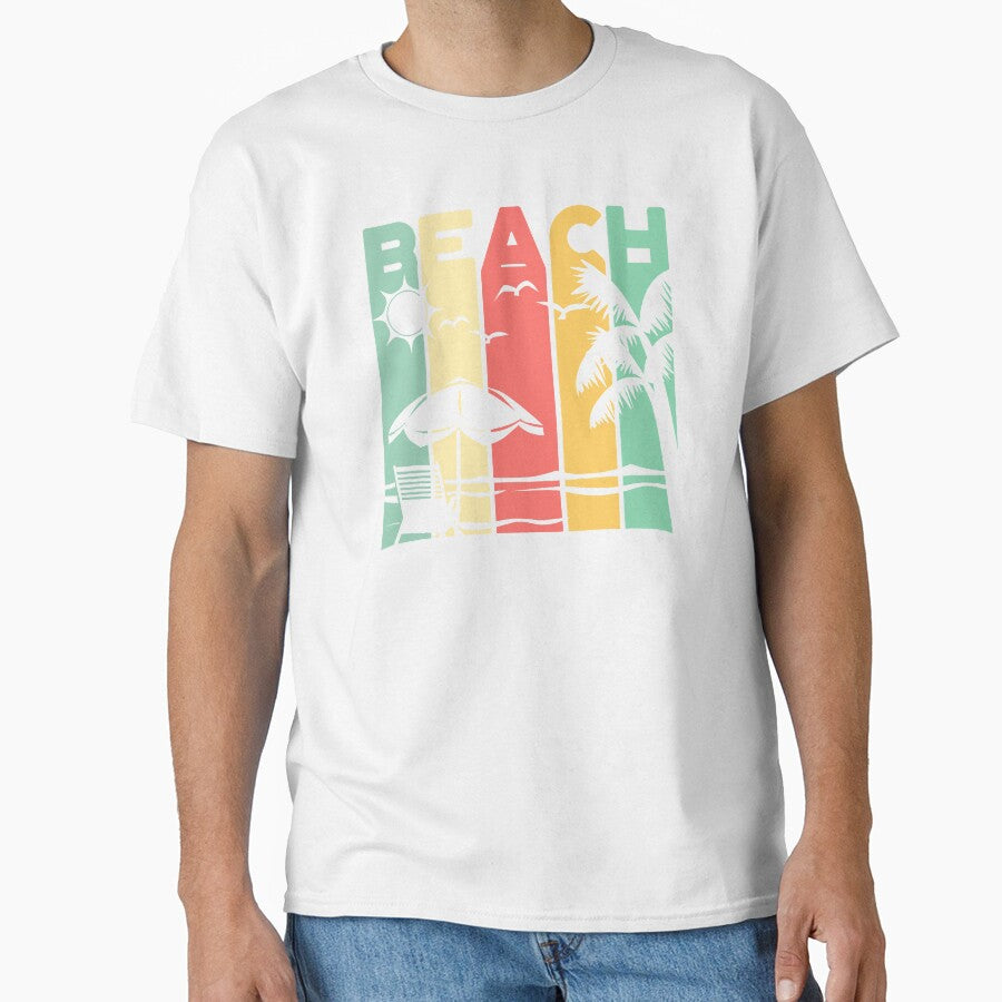 Beach Lover TShirt | Beach Shirt or Coverup by Inkbomb Press