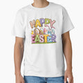 Happy Easter with Easter Bunny by Frog Level Treasures