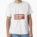 Emotional Available Empowered Cool Women Tshirt Tee by APINKILLUSION