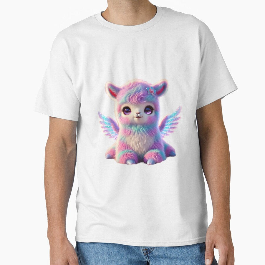 Rainbow Baby Alpaca by AI-Only Creations