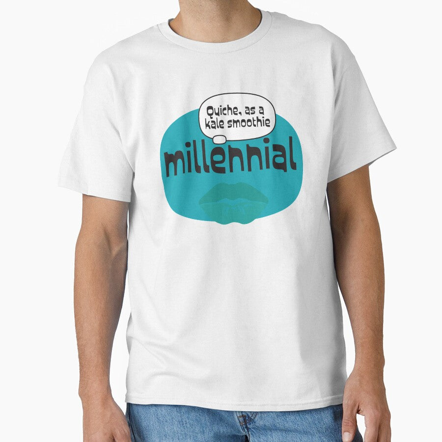 Millennial Quiche as a kale smoothie by porter-mckeenn