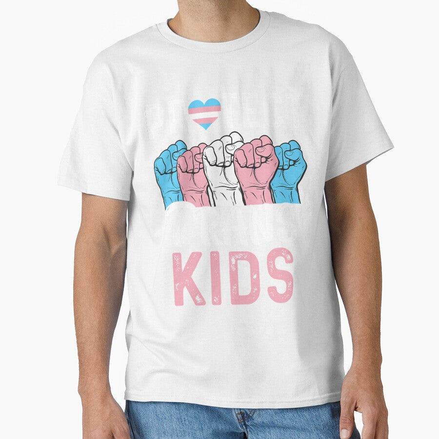 Protect Trans Kids Transgender LGBT Pride Tee by hasbury8