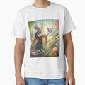 female elf with butterfly and flowers happy fantasy easter landscape by Expressions-Sel