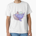 Children's whale t-shirt by DerHolle