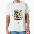 Dad Of The Birthday Boy 4 Years Future Astronaut Theme by Jungle Hub