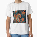 "Golden Blossom Tiger: A Stunning Yellow Floral Design" by ProactiveMode