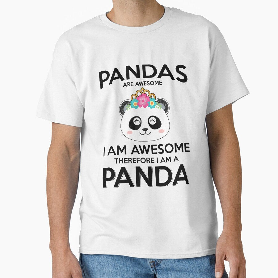 Panda Pandas Are Awesome Panda Bear - Funny Best Gift Ideas For Girls Mothers Day Birthday by NDTStore