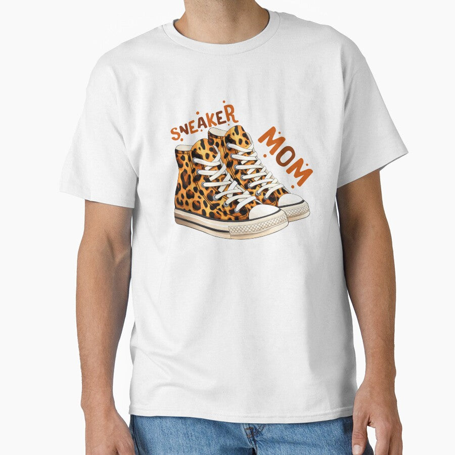 Sneaker MOM - Cheetah leopard patterned sneaker by EmeraldeaArt