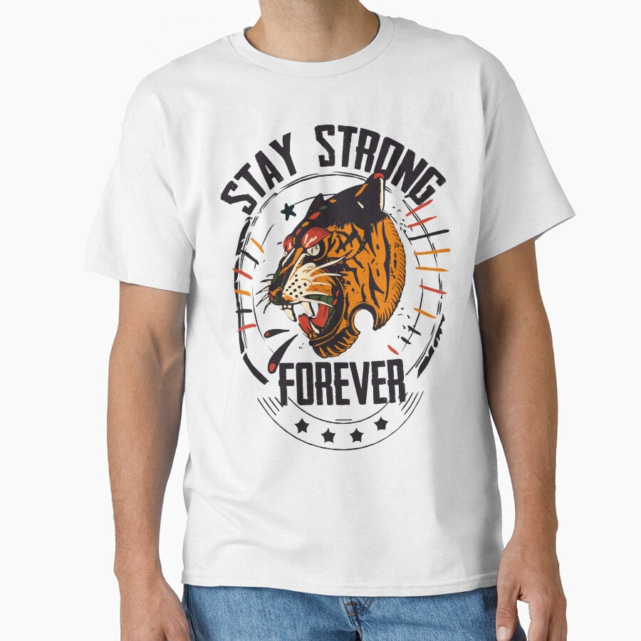 Tiger tattoo stay strong forever by Achille3777
