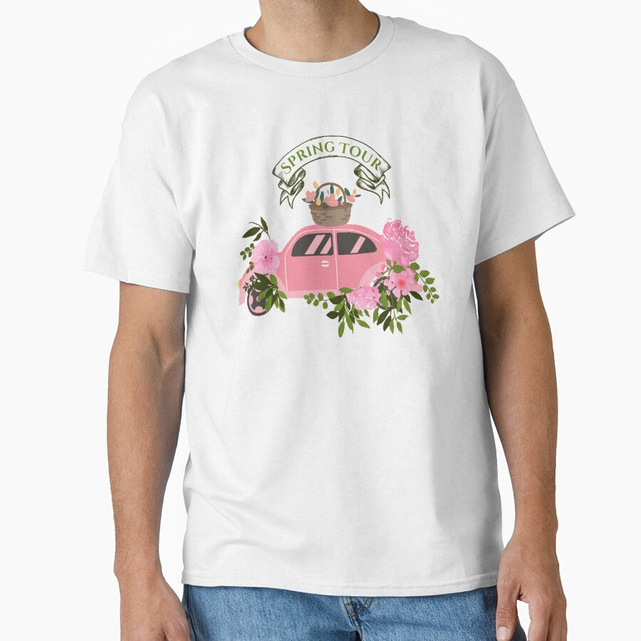 Spring Tour Floral Car by GraphicsClub