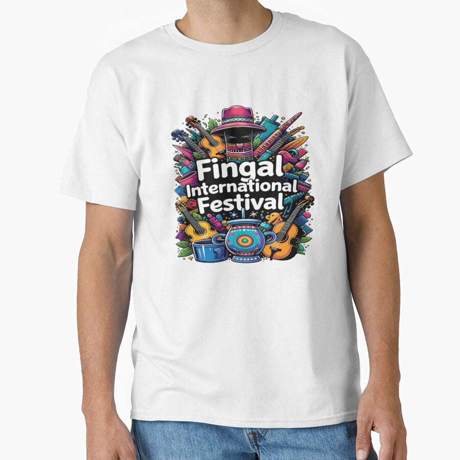 Fingal International Festival T-Shirt – Colorful Music & Cultural Celebration Graphic Design by Sushikidsntod