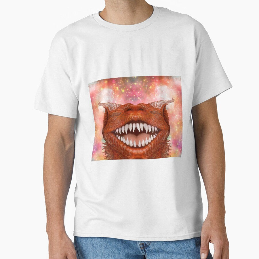 Red Laughing Horned Dragon by sodsworld