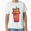 Cute Boba Orange Cat Kawaii by DurianDesign