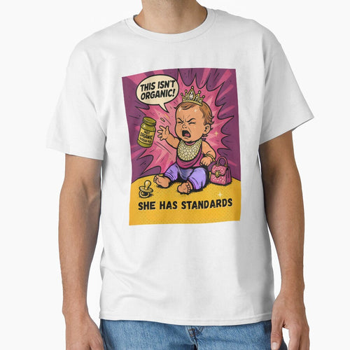 "This Isn’t Organic!" Diva Baby – Funny Pop Art Design by karinasalwaszka