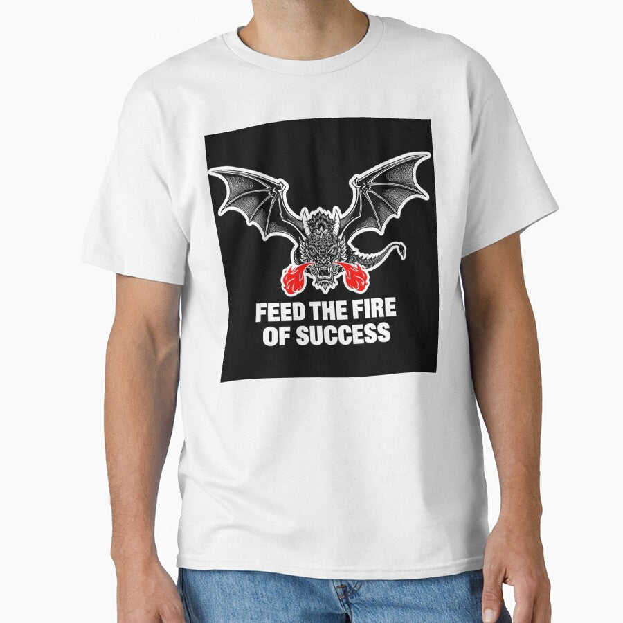 Feed the fire of success design by Motivated Sensei