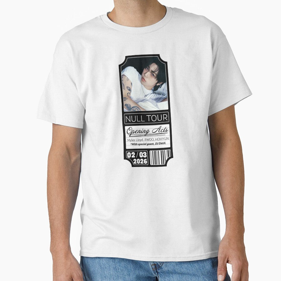 JUNNY Null Tour Ticket Memorabilia by introelegrfx