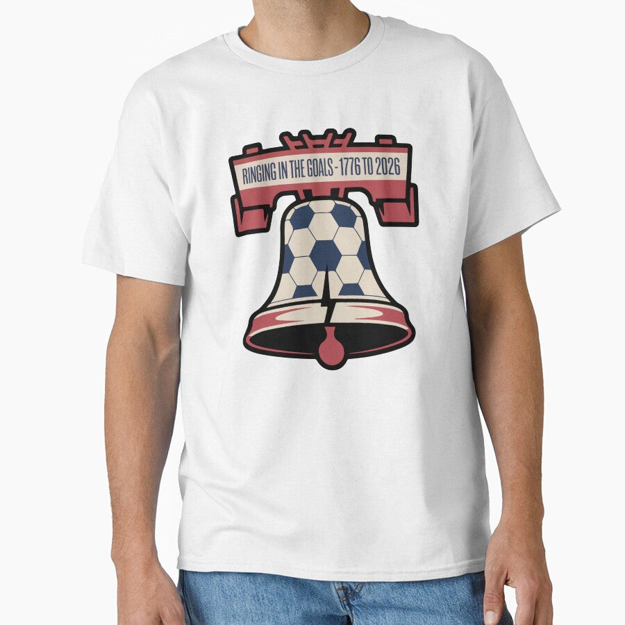 Liberty Bell Soccer USA 250 Years Celebration 1776-2026 by PixelWaveBD