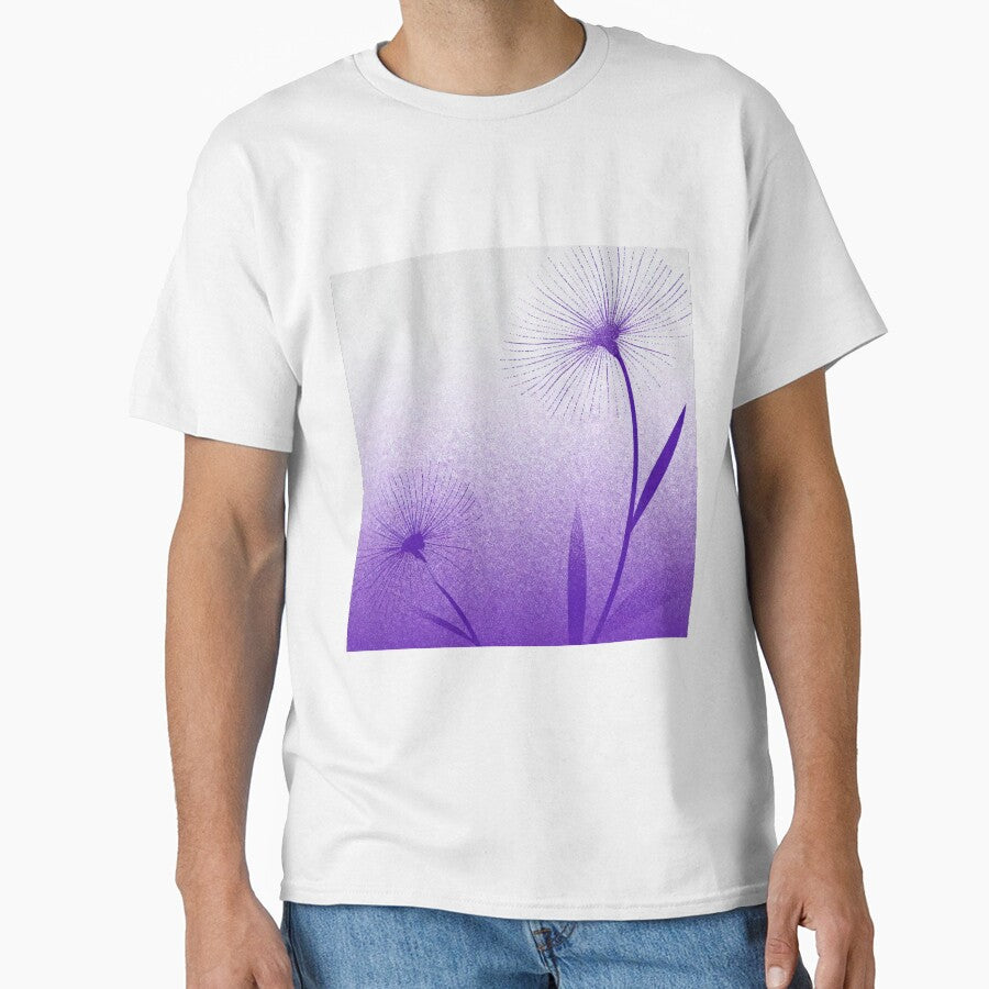 Dreamy Lavender to Royal Purple Dandelion Gradient by zzz888