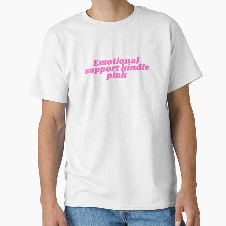 Emotional support kindle pink by designbyangelic