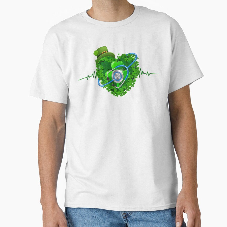Shamrock St Patricks Day Nurse Stethoscopes Irish by taogiauco