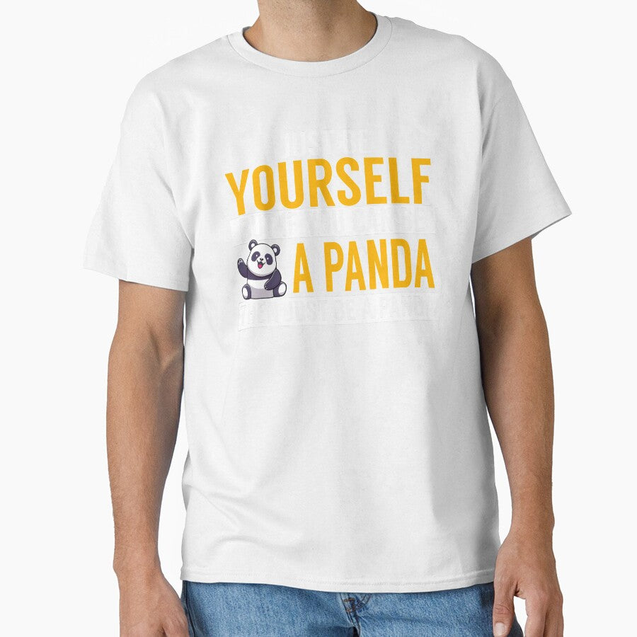 Always Be Yourself Panda by designeclipse